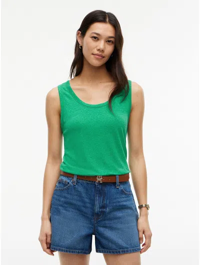 Tommy Hilfiger Linen In Green
