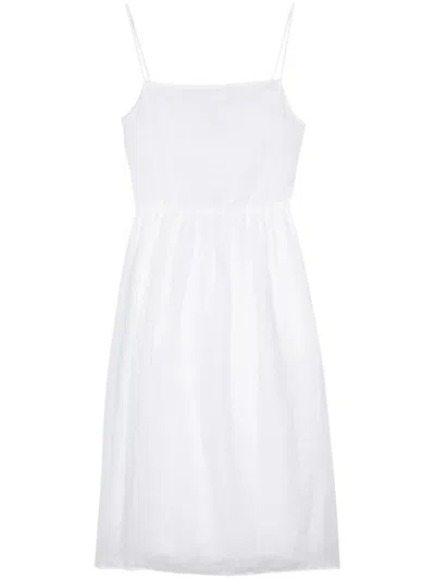 TOMMY HILFIGER LINEN MIDI SLIP DRESS