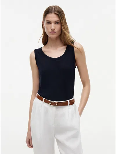 Tommy Hilfiger Linen In Black