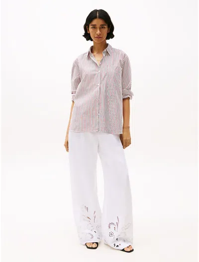Tommy Hilfiger Linen In Optic White