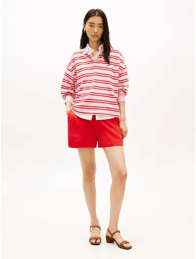 Tommy Hilfiger Linen Pull In Multi