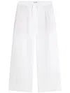 Tommy Hilfiger Pull On Linen Pants In White
