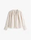 Tommy Hilfiger Linen V In Classic Ithaca/sandalwood