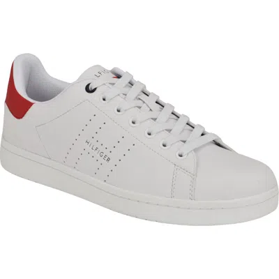 Tommy Hilfiger Liston Sneaker In White/red