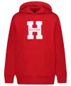 Tommy Hilfiger Big Boys H Pullover Hoodie In Red
