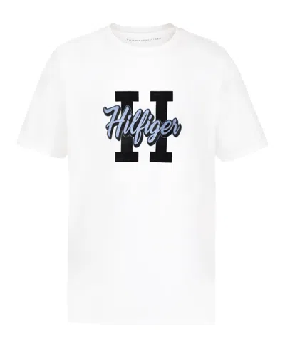 TOMMY HILFIGER LITTLE AND TODDLER BOYS HILFIGER H SHORT SLEEVE T-SHIRT