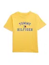 Tommy Hilfiger Boy's Logo Tee In Yellow