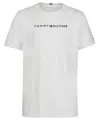 Tommy Hilfiger Little Boys Essential Embroidered Logo Graphic Cotton T-shirt In Ecru