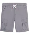 TOMMY HILFIGER LITTLE BOYS PULL-ON COTTON CARGO SHORTS