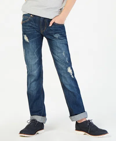Tommy Hilfiger Babies' Little Boys Straight-fit Niagara Jeans In Blue