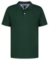 Tommy Hilfiger Big Boys Ivy Stretch Polo Shirt In Rain Forest