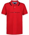 Tommy Hilfiger Toddler Boys Tomas Embroidered Logo Polo Shirt In Tommy Red