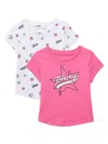 TOMMY HILFIGER LITTLE GIRL'S TOMMY 2 PIECE TEE SET