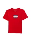 TOMMY HILFIGER LITTLE KID'S & KID'S SIGNATURE CHEST STRIPE T-SHIRT