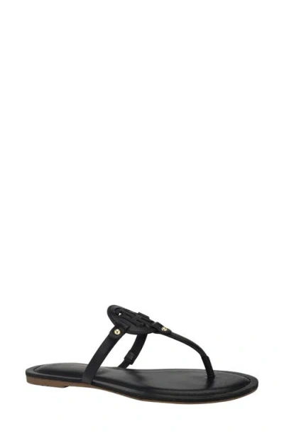 Tommy Hilfiger Litzy Flip Flop In Black