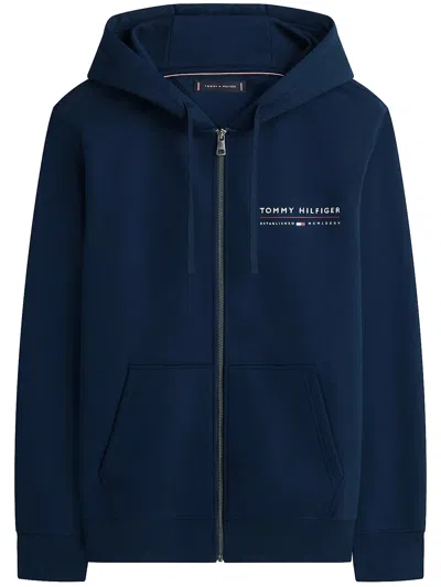 Tommy Hilfiger Logo-detail Hoodie In Pattern