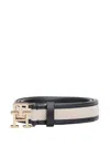 Tommy Hilfiger Th Monogram Leather Belt
