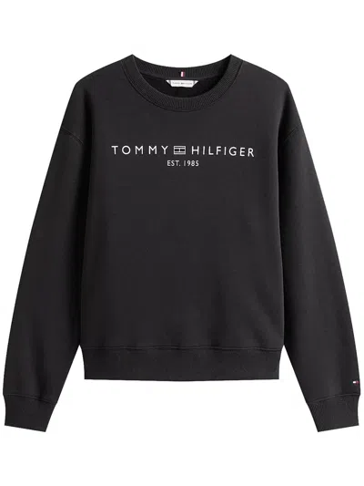 TOMMY HILFIGER TOMMY HILFIGER LOGO CREWNECK SWEATSHIRT CLOTHING