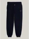 Tommy Hilfiger Logo Cuffed Jogger In Navy