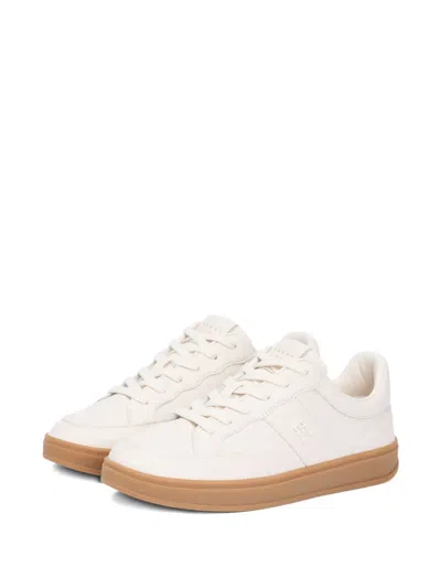 Tommy Hilfiger Logo-deital Low-up Sneakers In White