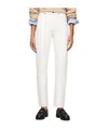 Tommy Hilfiger Logo Denim Trousers In White
