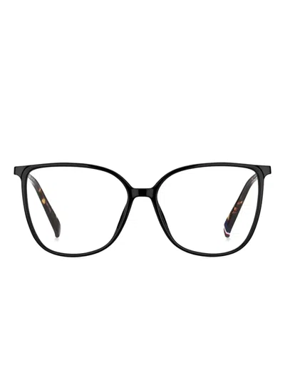 Tommy Hilfiger Logo-detail Glasses In Black