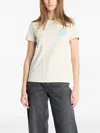 Tommy Hilfiger Beige Cotton Women Top In Neutral