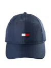 Tommy Hilfiger Logo-embroidered Cap In Brown