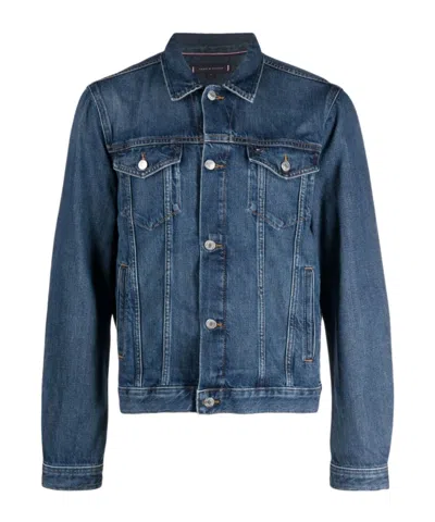 Tommy Hilfiger Denim Harrington Jacket In Blue