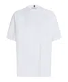 Tommy Hilfiger T-shirt Rlx Light Ctn Interlock C-nk Ss In White