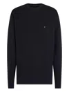 Tommy Hilfiger Regenerative Cotton Cozy Sweater In Black