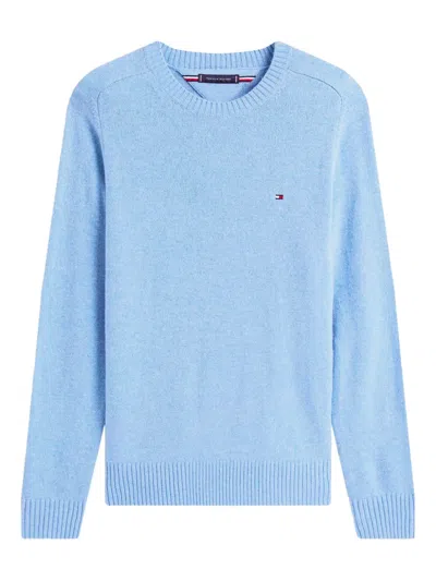 Tommy Hilfiger Men's Crewneck Seasonal Sweater In Brown