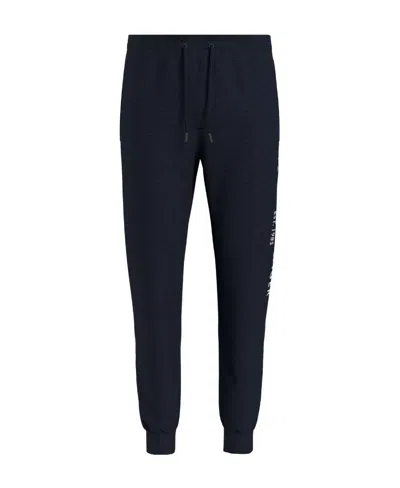 Tommy Hilfiger Logo-embroidered Drawstring Cotton Track Pants In Black