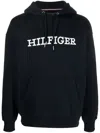 Tommy Hilfiger Man Sweatshirt Midnight Blue Size Xl Cotton In Blue