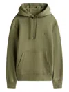 Tommy Hilfiger Logo-embroidered Hoodie In Green