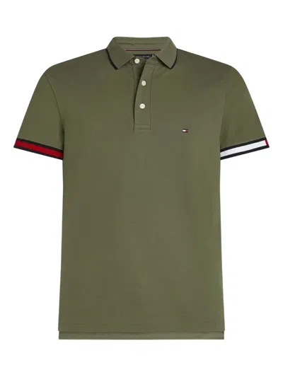 Tommy Hilfiger Logo-embroidered Polo Shirt