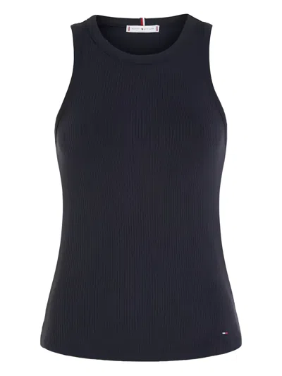 Tommy Hilfiger Logo-embroidered Top