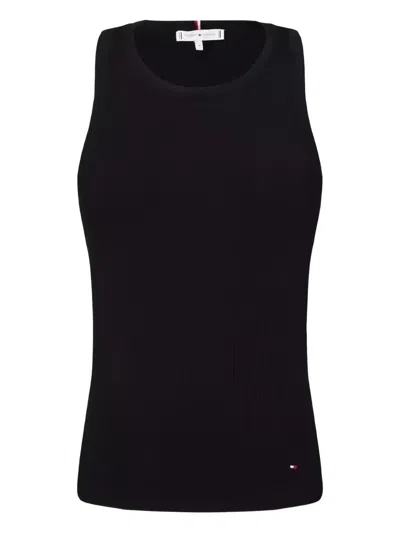Tommy Hilfiger Logo-embroidered Top
