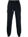 Tommy Hilfiger Logo-embroidered Track Trousers In Blue