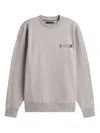 Tommy Hilfiger Logo Graphic Sweatshirt In Gray