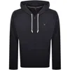 Tommy Hilfiger Logo Hoodie Navy In Black