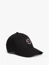 Tommy Hilfiger Logo Patch Baseball Cap In Black
