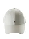 Tommy Hilfiger Logo-patch Cap In Gray