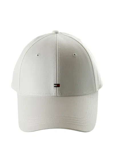 Tommy Hilfiger Logo-patch Cap In Gray