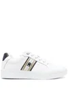 Tommy Hilfiger Logo-patch Low-top Sneakers In White