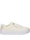 Tommy Hilfiger Logo-patch Sneakers In Neutral