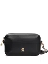 Tommy Hilfiger Logo-plaque Cross Body Bag In Black