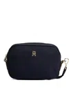 Tommy Hilfiger Logo-plaque Cross Body Bag In Blue