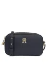 Tommy Hilfiger Logo-plaque Crossbody Bag In Blue