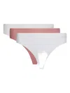 Tommy Hilfiger Logo-print Briefs (pack Of Three) In White